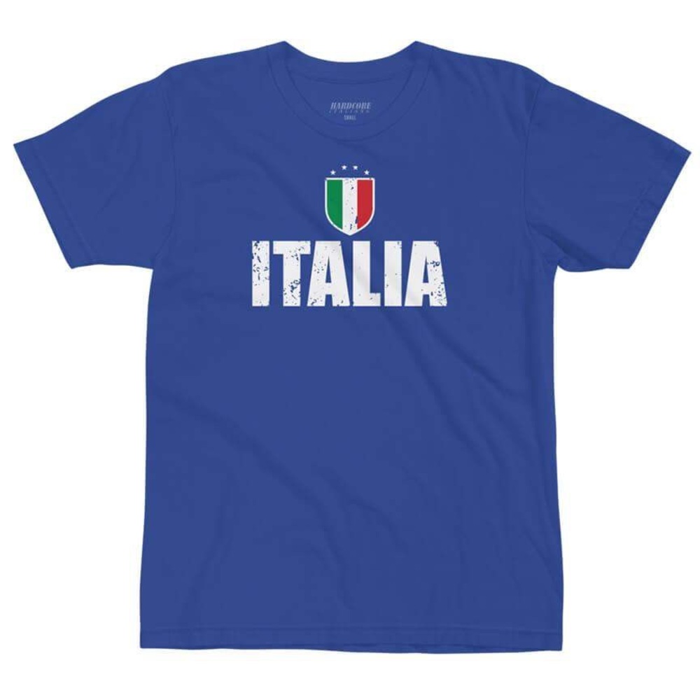Hardcore Italians - Italia soccer tee - 2XL